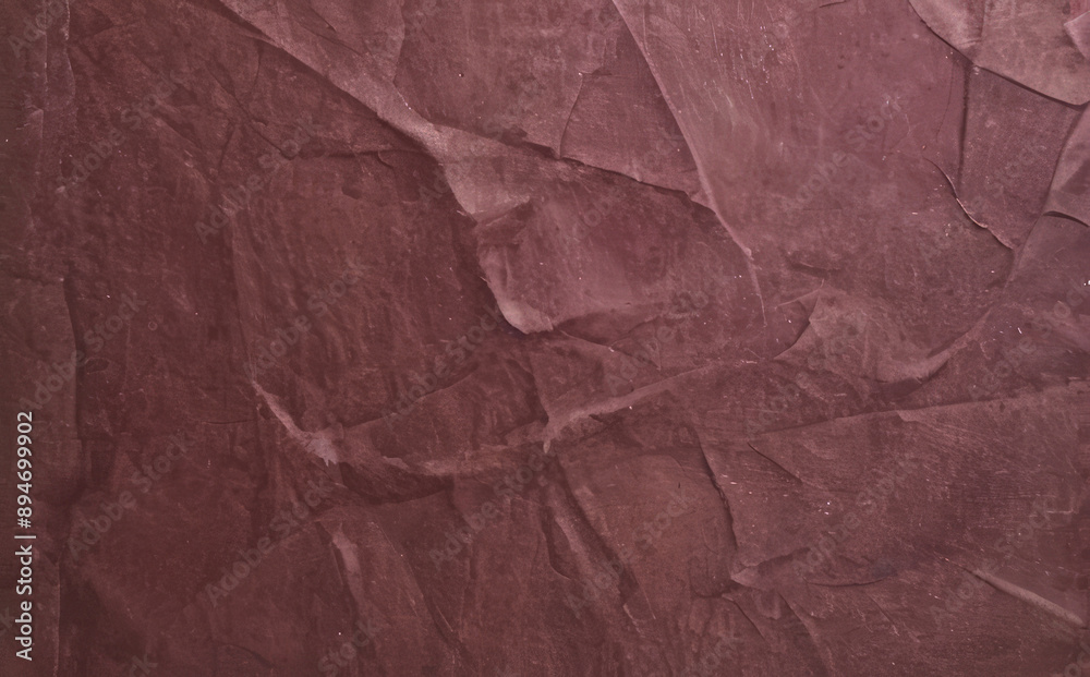 Fototapeta premium abstract background, wrinkled burgundy color textured paper