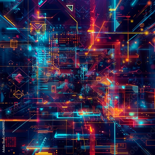lights of numbers
