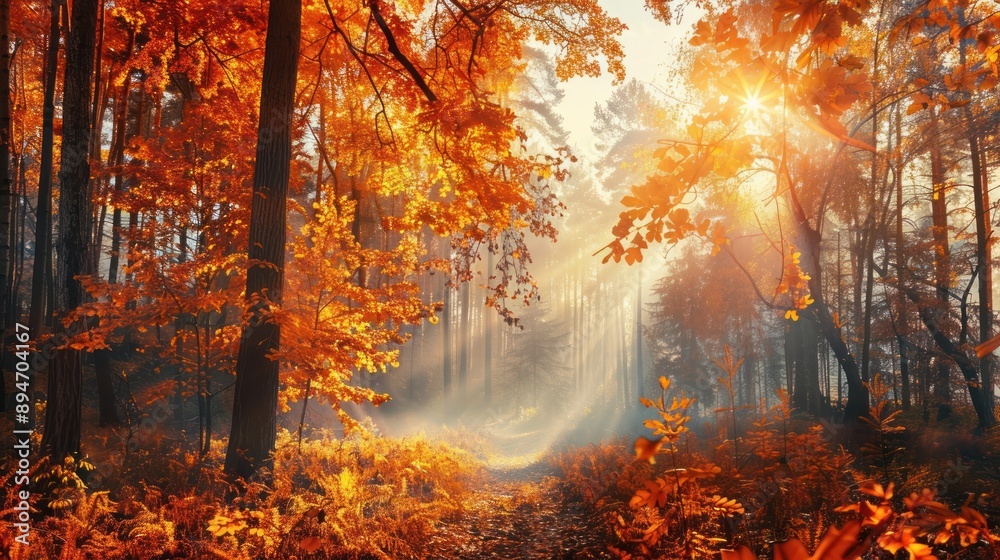 Autumn Forest Path Autumn Forest Path