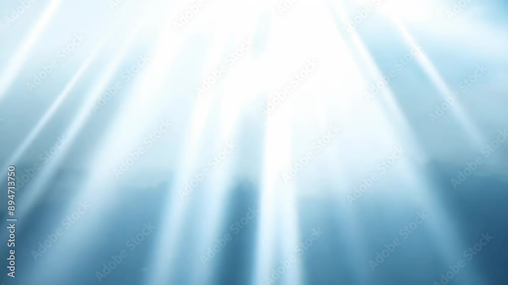 Ethereal sun rays piercing misty clouds Ethereal sun rays piercing misty clouds