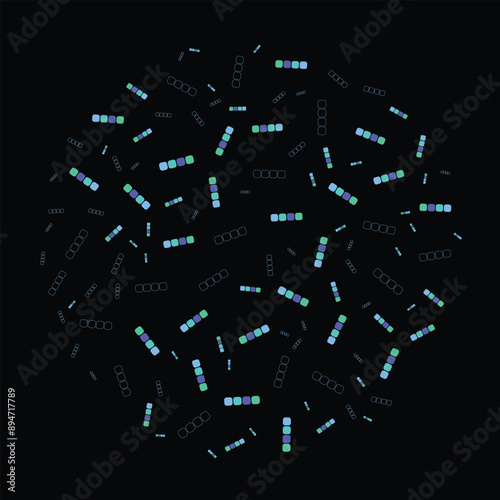 Vector set of minimal backgrounds with organic abstract shapes and sample text in pastel colors