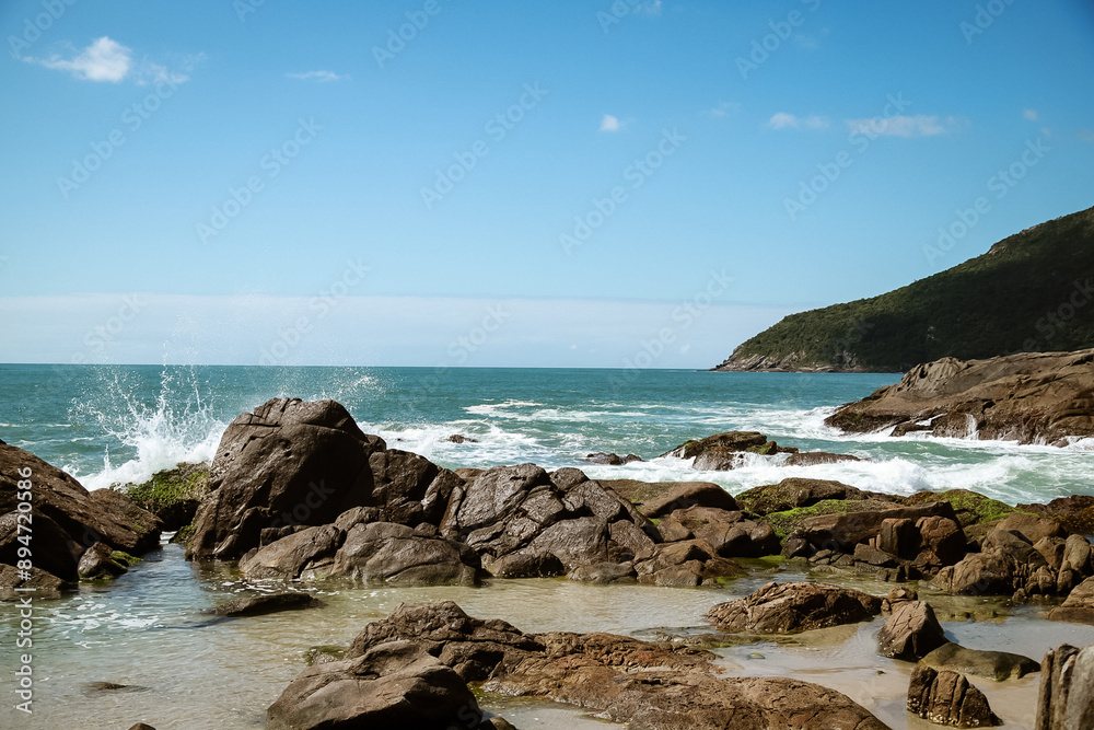 Obraz premium rocks and sea