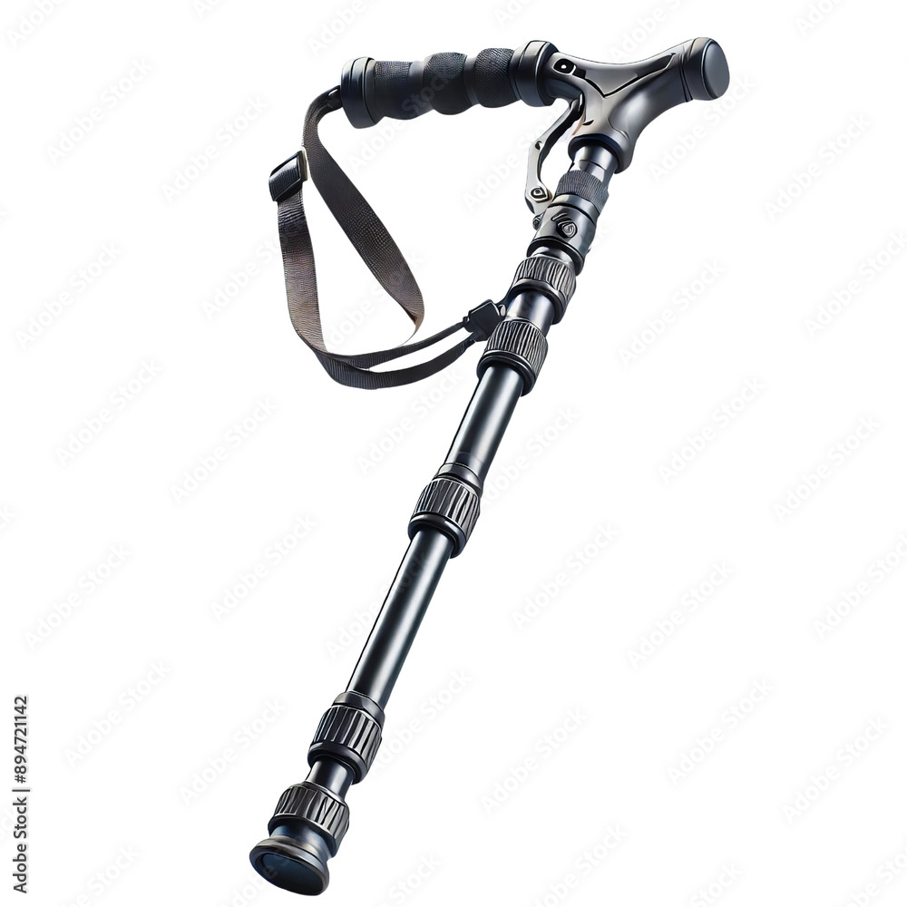 A durable, adjustable walking cane designed for stability, featuring a comfortable grip and ergonomic design for daily use. A durable, adjustable walking cane designed for stability, featuring a comfortable grip and ergonomic design for daily use.