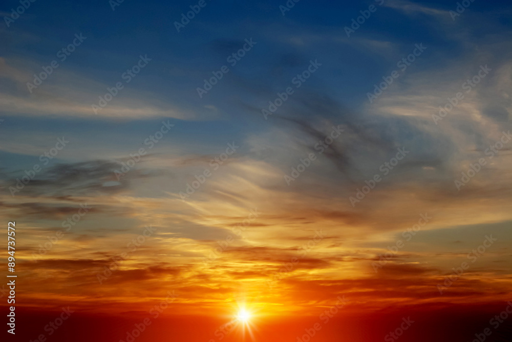 Sky Background Sunset View Nature Sky Background Sunset View Nature