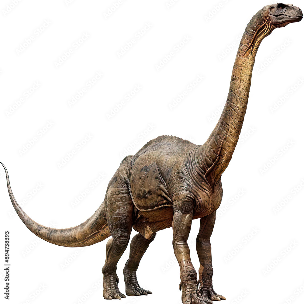 Obraz premium Mamenchisaurus in the Open Plains PNG