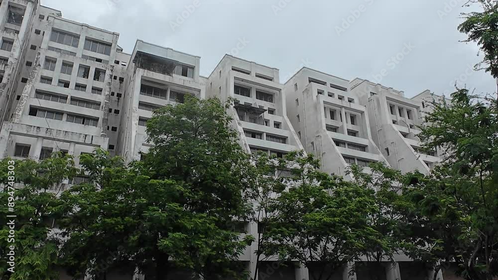 Exterior of Old commercial Building in Mumbai Exterior of Old commercial Building in Mumbai