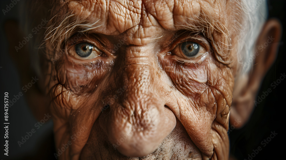 Portrait of an Elderly Person: A dignified and expressive portrait of an elderly person with wrinkles and wise eyes, set against a simple background. The focus should be on capturing the character and Portrait of an Elderly Person: A dignified and expressive portrait of an elderly person with wrinkles and wise eyes, set against a simple background. The focus should be on capturing the character and