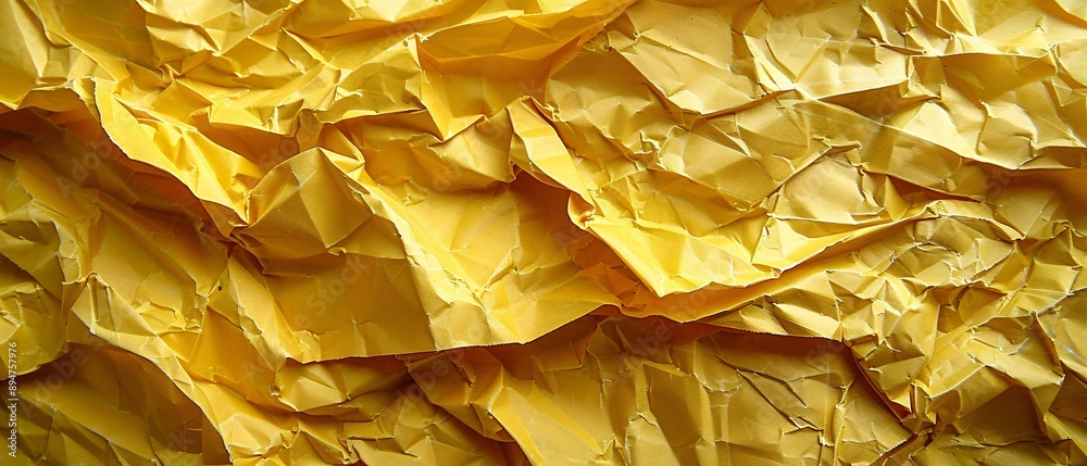 Yellow legal paper with creases and folds Yellow legal paper with creases and folds