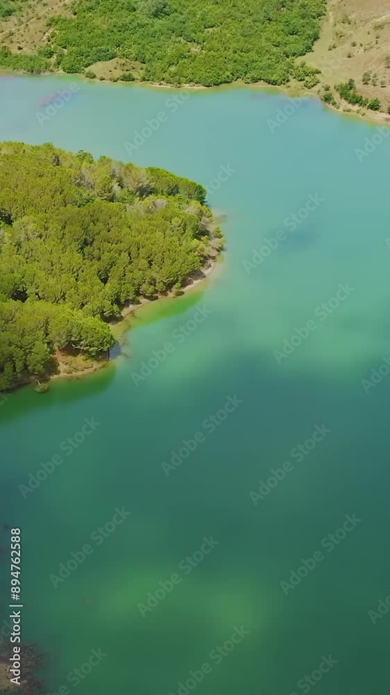 Aerial view of beautiful Albania landscape Aerial view of beautiful Albania landscape