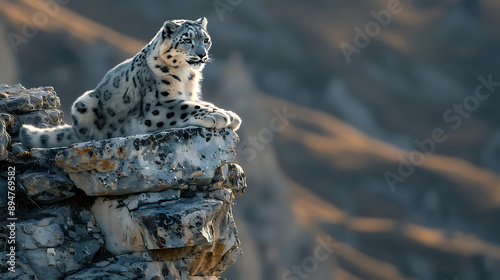 Elusive snow leopard 