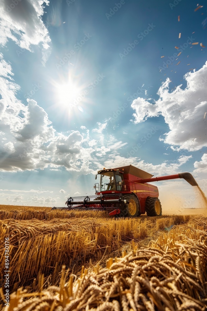 Fototapeta premium Explore the role of technology in modern agriculture. How are precision farming and automation improving crop yields and sustainability