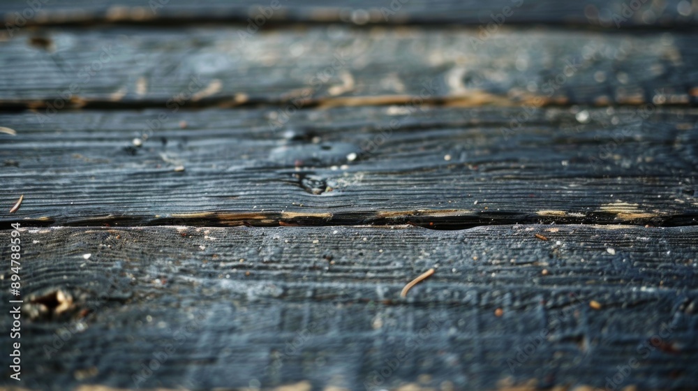 Weathered Wooden Planks Close-Up Weathered Wooden Planks Close-Up