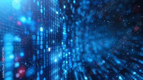 Wallpaper Mural Digital Data Stream Torontodigital.ca