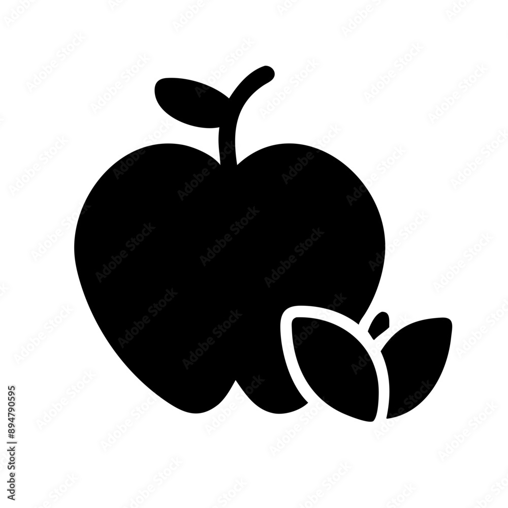 vector Icon of wellness. Minimalist, Black and White vector Icon of wellness. Minimalist, Black and White