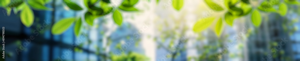 Blurred modern building with green plants growing on the facade,blue sky and sunlight in background. Green energy concept for sustainable architecture of eco-friendly buildings. Blurred modern building with green plants growing on the facade,blue sky and sunlight in background. Green energy concept for sustainable architecture of eco-friendly buildings.