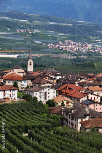 Foto PANORAMA OF THE VILLAGE OF NANNO IN TRENTINO
