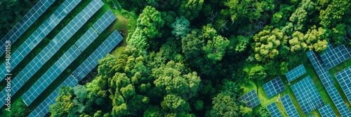 A corporate report highlighting ESG (Environmental, Social, Governance) metrics within the green energy sector, showcasing sustainable business practices in the renewable energy industry 