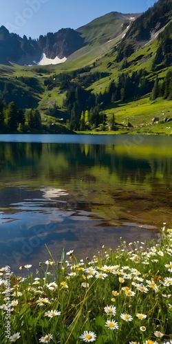 lake in the forest