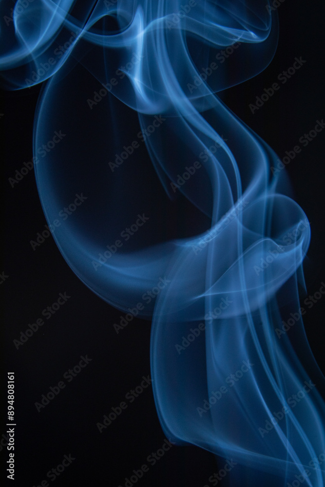 A photo of smoke that has a beautiful billowing appearance. Suitable for making background images. A photo of smoke that has a beautiful billowing appearance. Suitable for making background images.