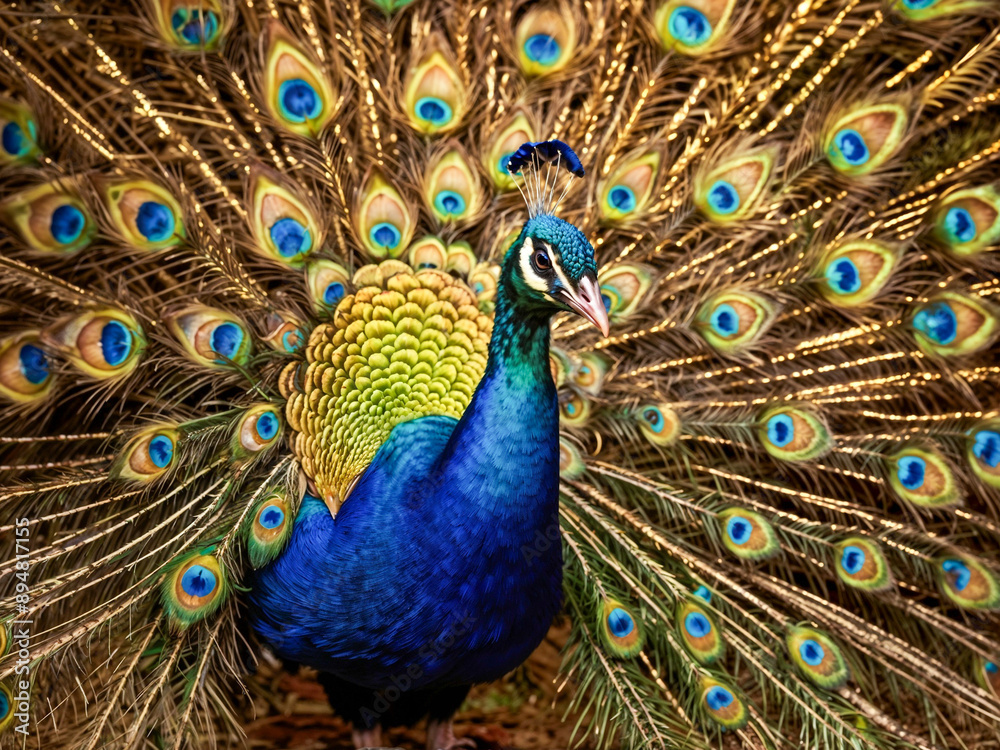 Obraz premium peacock with feathers