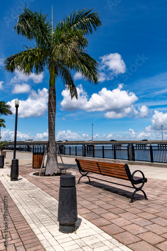 Gilchrist Park Harborwalk in Punta Gorda Florida
