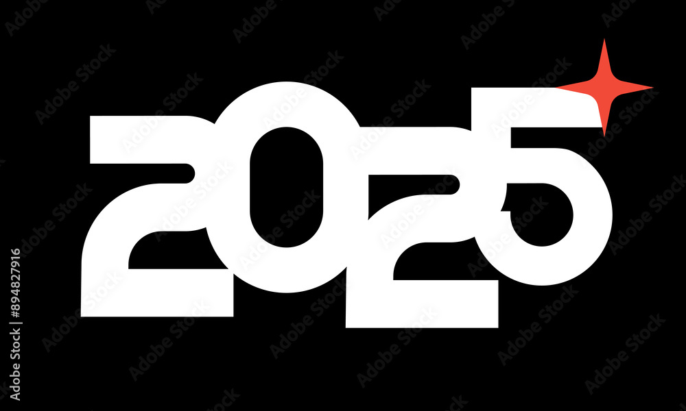 2025 Star Logo Orange Modern Light Simple 2025 Star Logo Orange Modern Light Simple