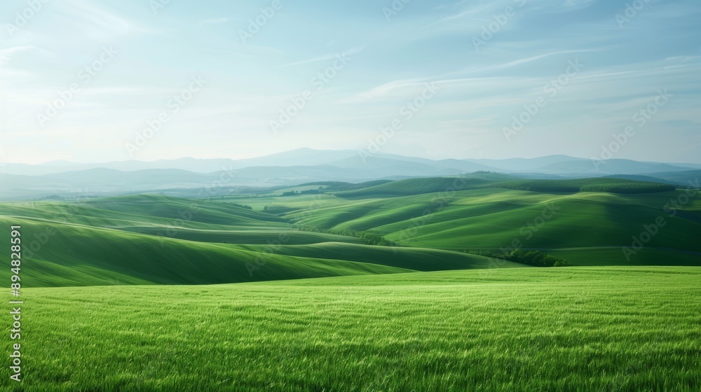 A serene landscape featuring emerald hills under a bright blue sky, perfect for nature-themed projects and peaceful backgrounds. A serene landscape featuring emerald hills under a bright blue sky, perfect for nature-themed projects and peaceful backgrounds.