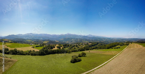 Plaine Lannemezan en bigorre et le pic du midi