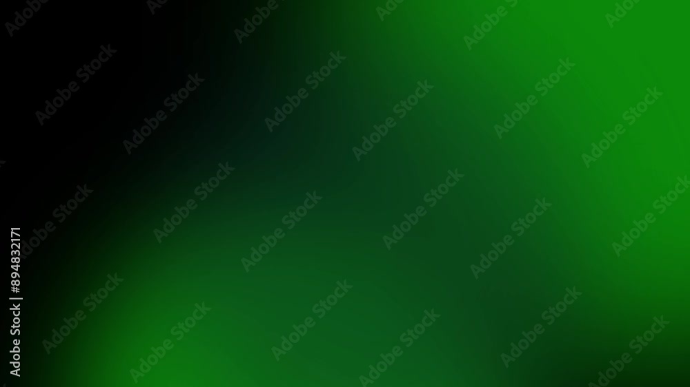 4K video of a green gradient background with smooth, seamless transitions. Ideal for fresh, modern designs, presentations, and digital projects. High-quality and visually appealing.