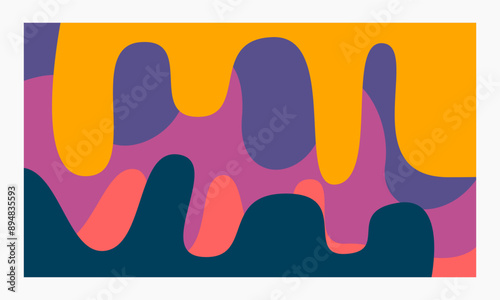 Creative abstract color background. Design for prints, posters, cards, etc.