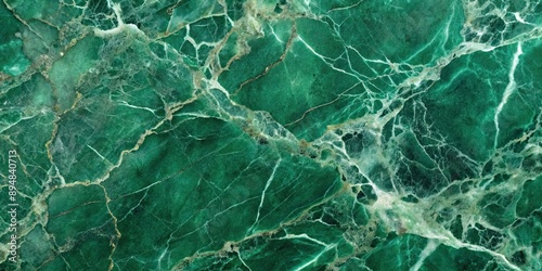 Green marble texture with elegant emerald tones , luxury, background, design, abstract, natural, stone, interior, surface