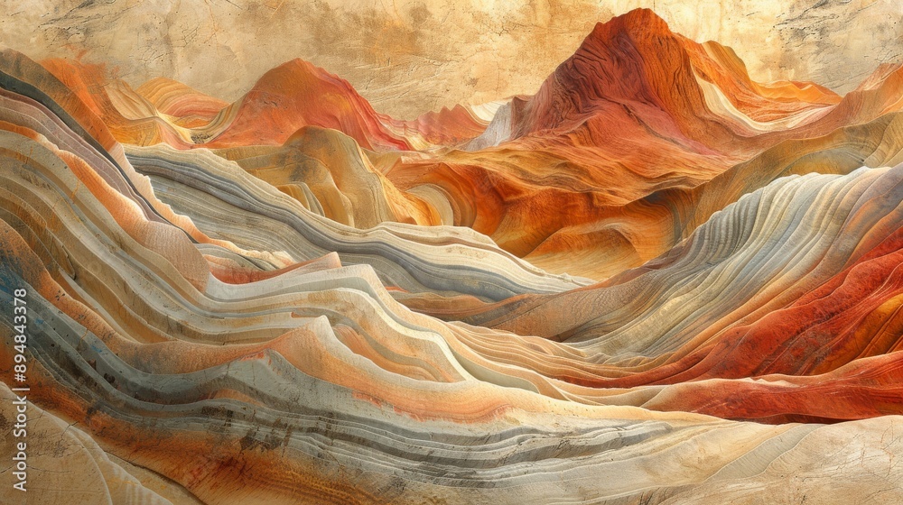 Asthetic Metamorphic Rocks Metamorphic Landscape Waves, Landscapes with metamorphic rock ...