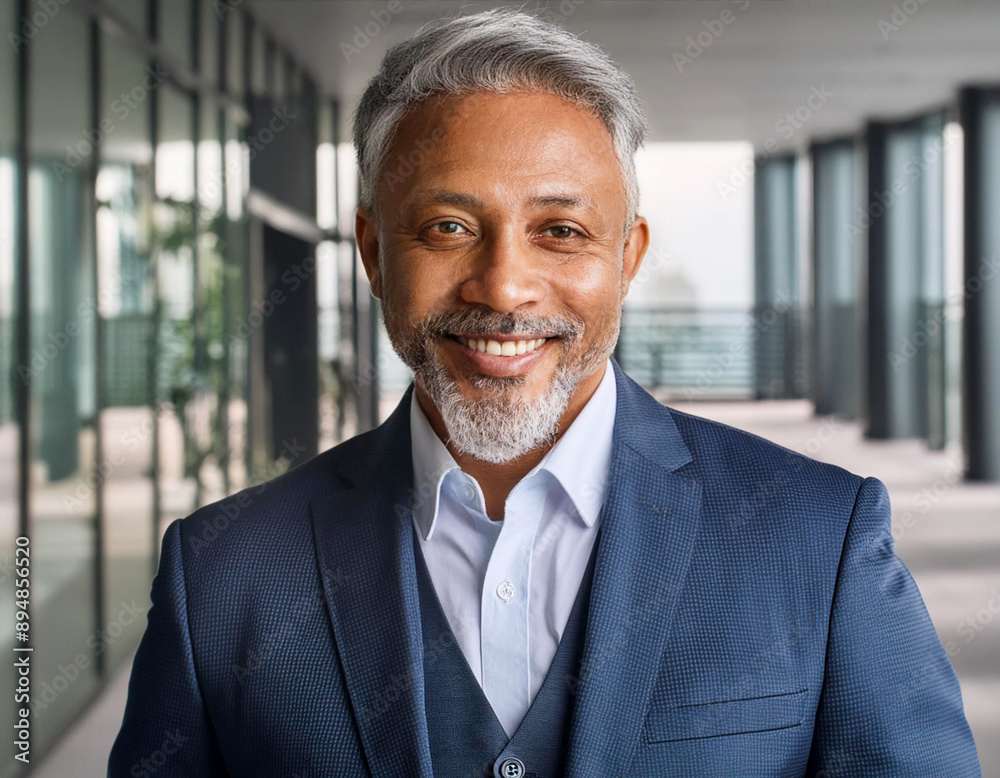 handsome mixed man smiling 50 year old mature confident professional manager confident businessman investor handsome mixed man smiling 50 year old mature confident professional manager confident businessman investor