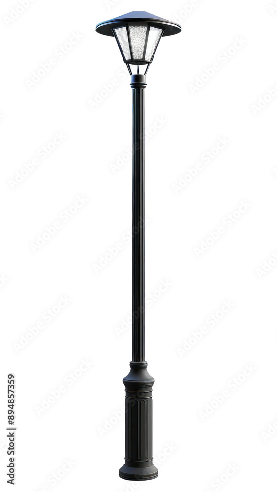 PNG Elegant black street lamp post PNG Elegant black street lamp post