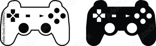 joystick icon. game consol icon vector illustration