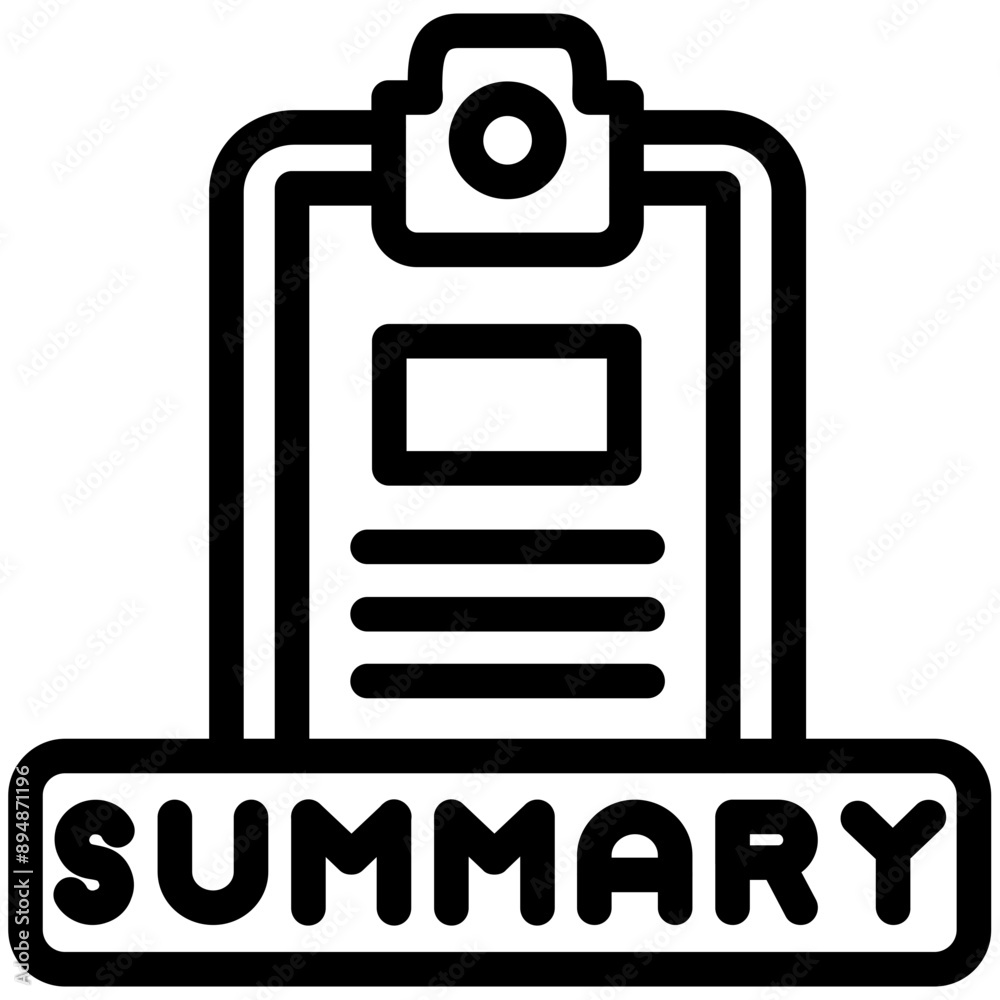 Summary Icon Summary Icon