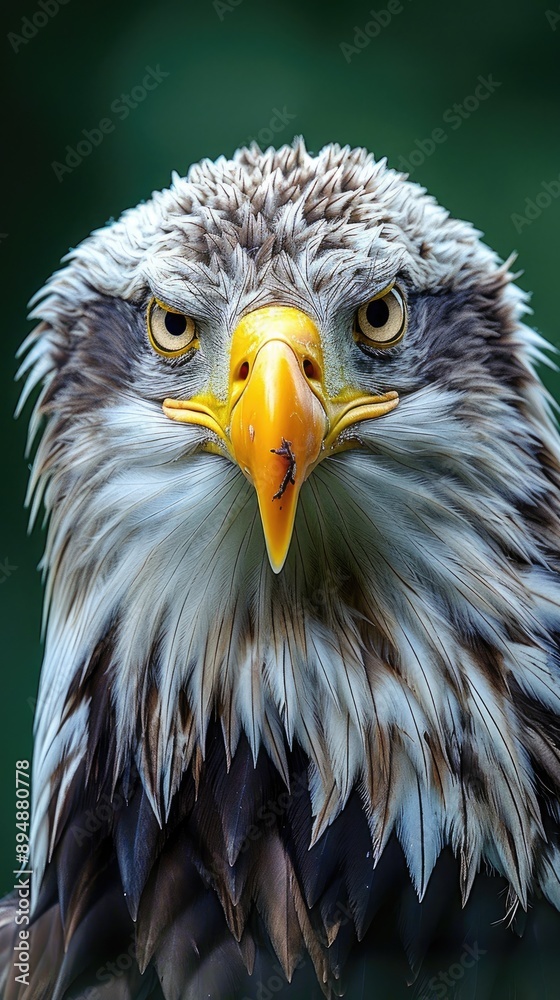 Majestic eagle symbolizing strength and vigilance. Majestic eagle symbolizing strength and vigilance.