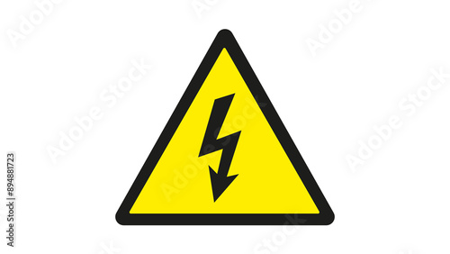 high voltage sign