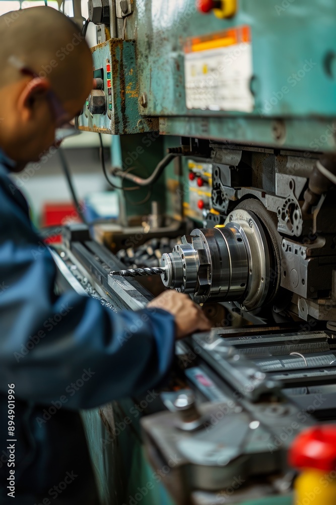Precision Metal Lathe Setup for New Job: Industrial Machine Calibration and Alignment Precision Metal Lathe Setup for New Job: Industrial Machine Calibration and Alignment