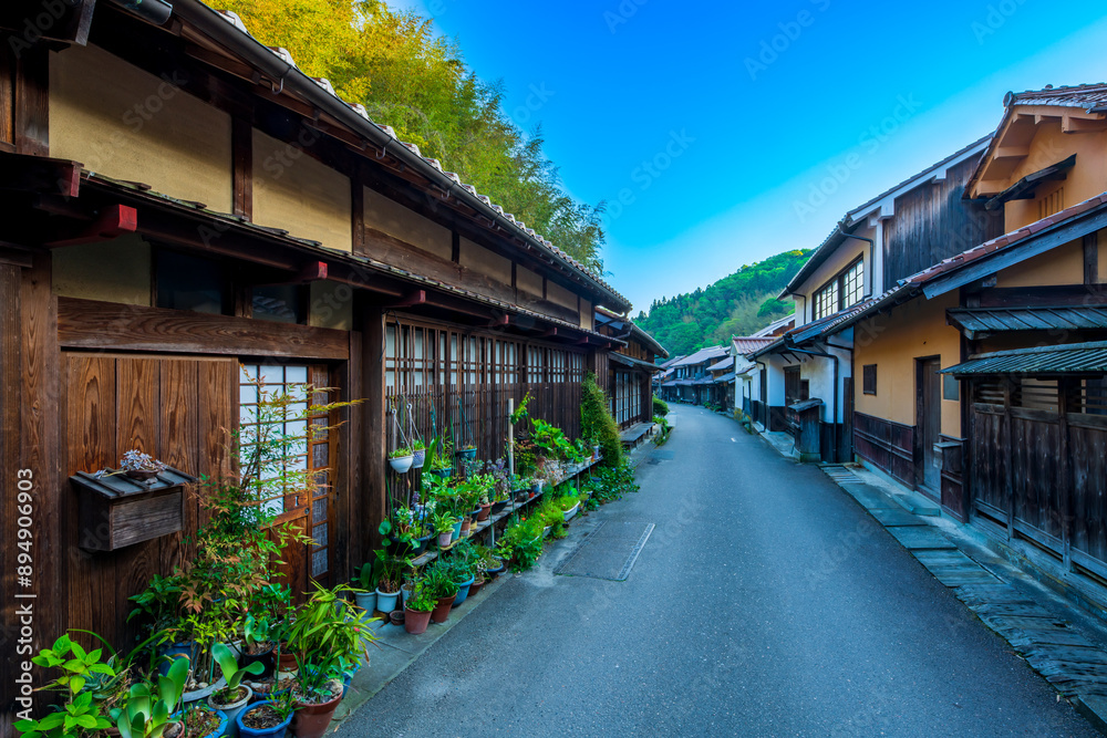 島根県 石見銀山 大森の町並み 島根県 石見銀山 大森の町並み