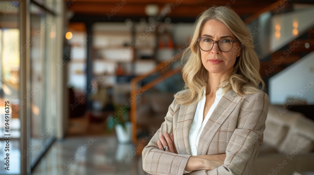 The confident professional woman The confident professional woman