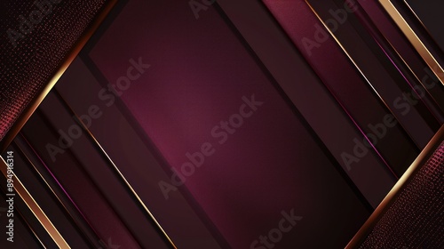 Elegant maroon and gold background with sleek lines