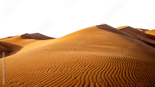 Sand Dune Landscape Isolated, Transparent PNG Background photo