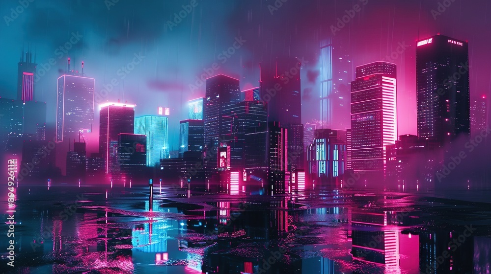 Cyberpunk city at night in neon rays,sharpness, details + professional lighting, lighting + Lightroom gallery + photos from Behance + Unsplash --ar 16:9 Job ID: 4d2b52de-5f19-421e-9d93-85245fd6ab4a Cyberpunk city at night in neon rays,sharpness, details + professional lighting, lighting + Lightroom gallery + photos from Behance + Unsplash --ar 16:9 Job ID: 4d2b52de-5f19-421e-9d93-85245fd6ab4a