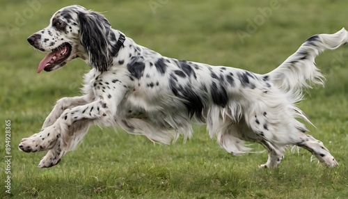 A view of an English Setter