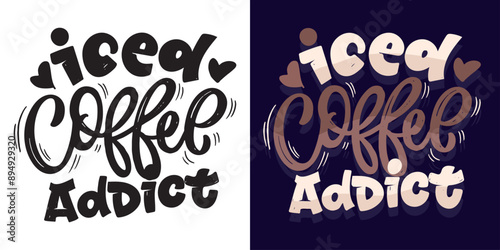 Trendy hand drawn doodle lettering quote. Lettering for t-shirt design, mug print, bag print, clothes fashion. 100% hand drawn vector image.