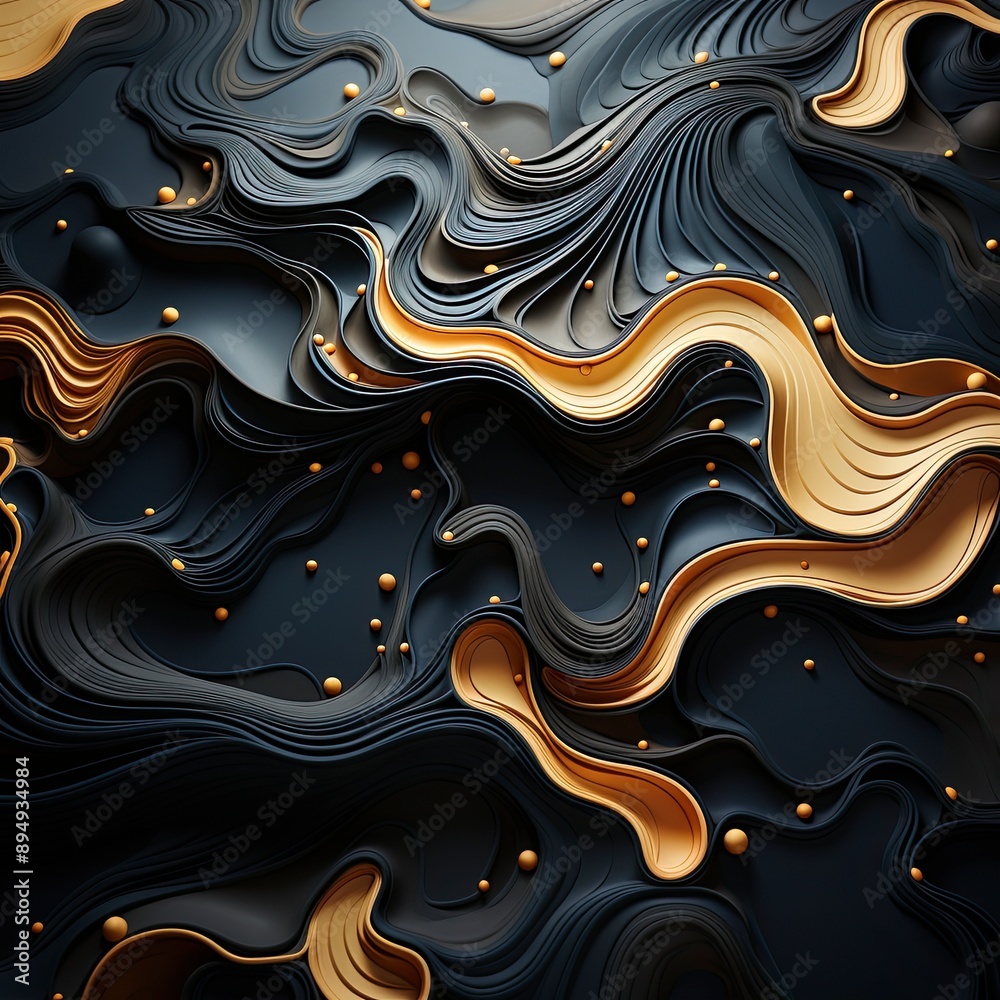 Obraz premium Texture, pattern, liquid, design, water, art
