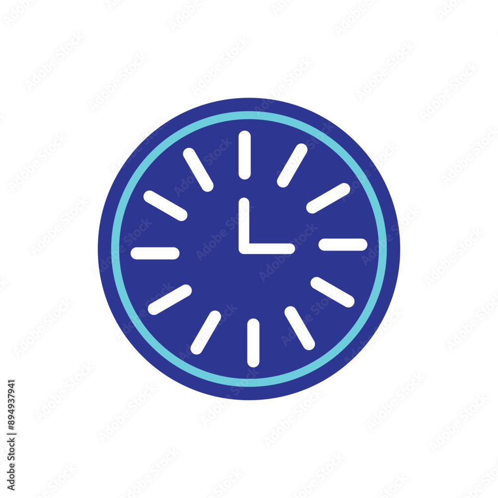 Clock icon design on a white background. Three o'clock. Clock icon in flat style. Business watch. Vector design element for you project. Vector illustration. Eps file 139. Clock icon design on a white background. Three o'clock. Clock icon in flat style. Business watch. Vector design element for you project. Vector illustration. Eps file 139.