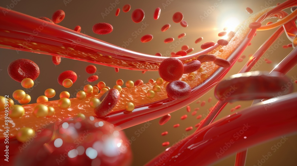 Fat clogs blood. The accumulation of excess fat, particularly ...
