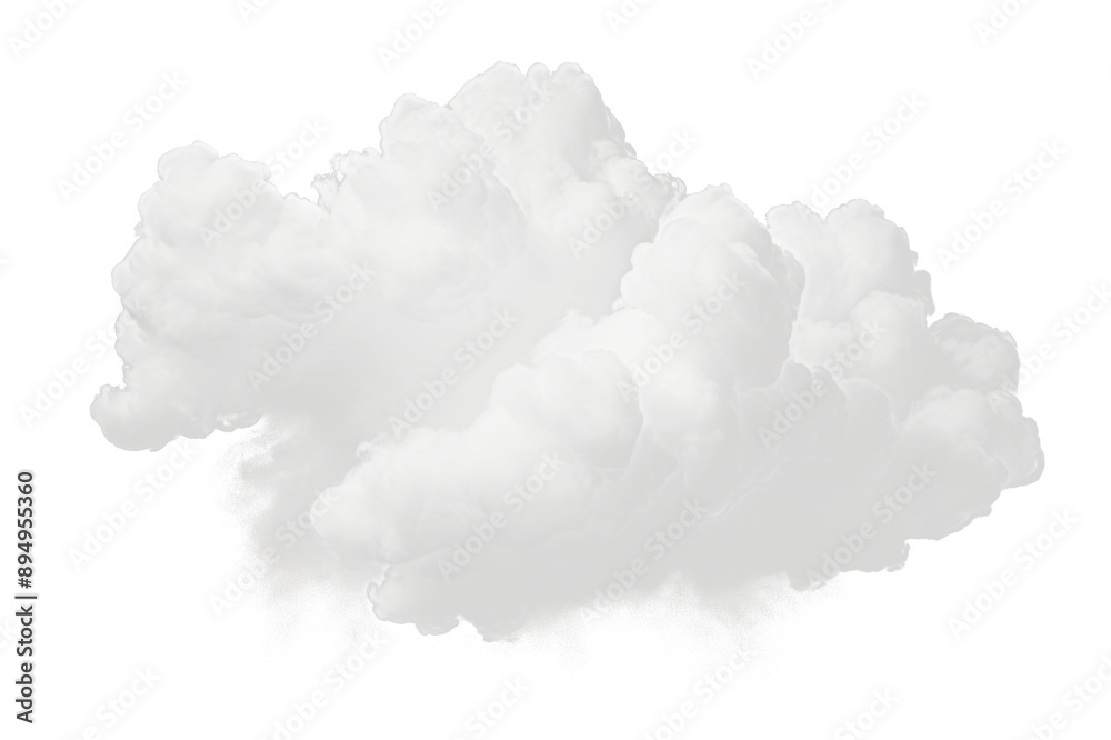 Fluffy white cloud graphic Fluffy white cloud graphic